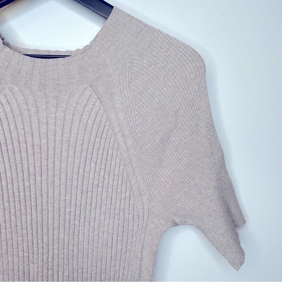 Hatch The Penelope Knit Maternity Dress in Taupe Size‎ 2 - Picture 7 of 10